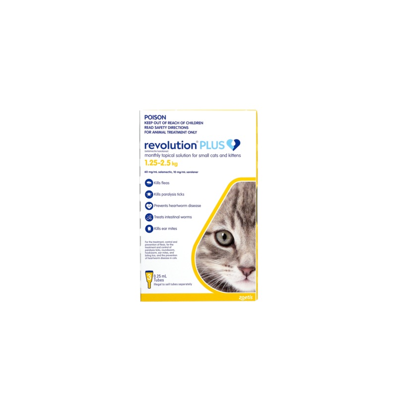 Revolution Plus Kitten And Small Cat 1.25-2.5kg