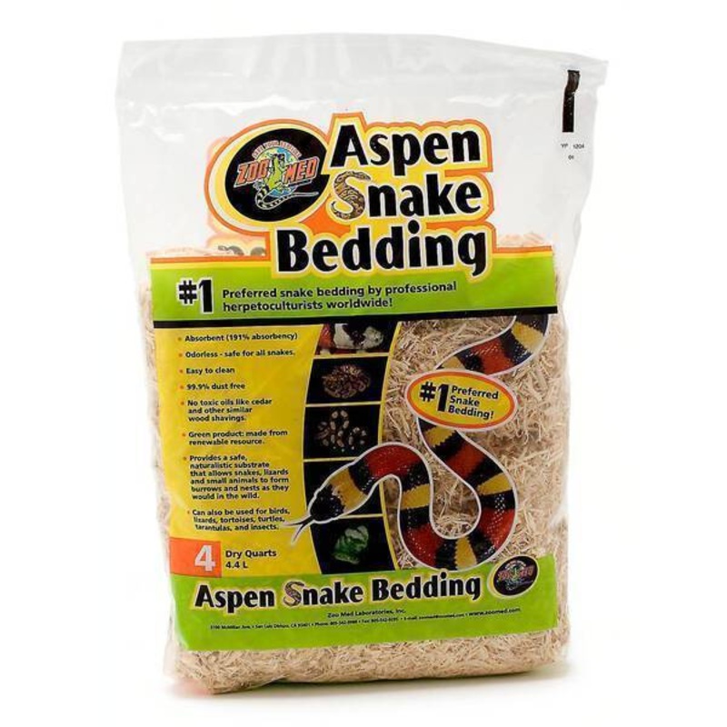 Zoo Med Aspen Snake Bedding 4.4L