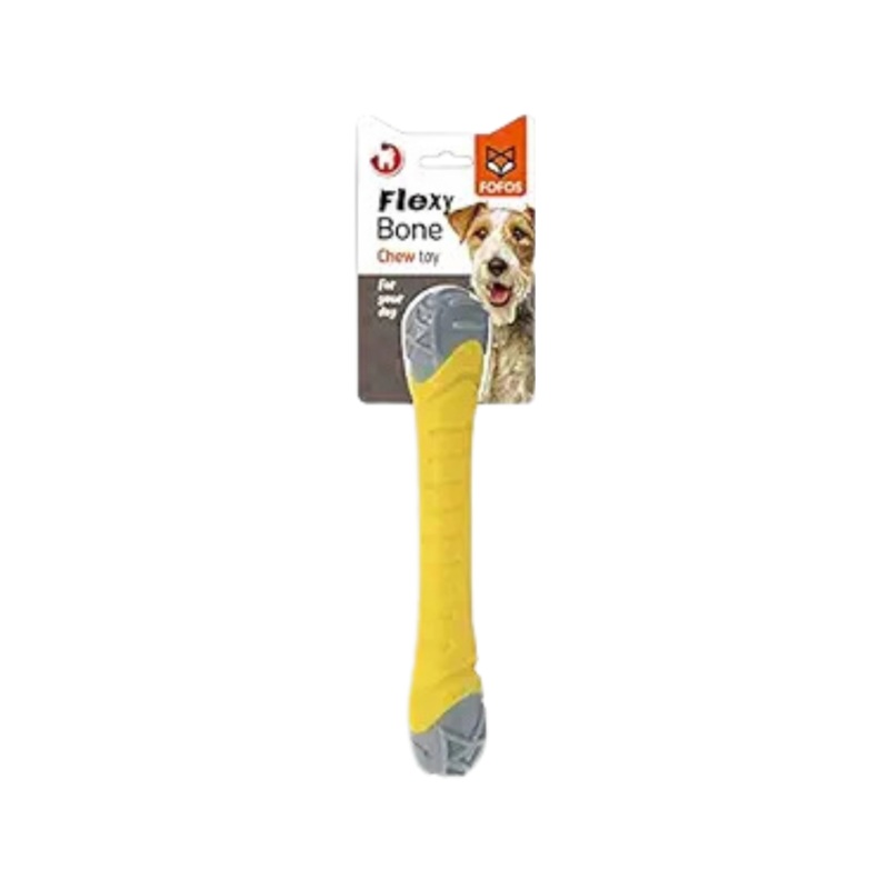 FOFOS FLEXY BONE CHEW TOY (SMALL)