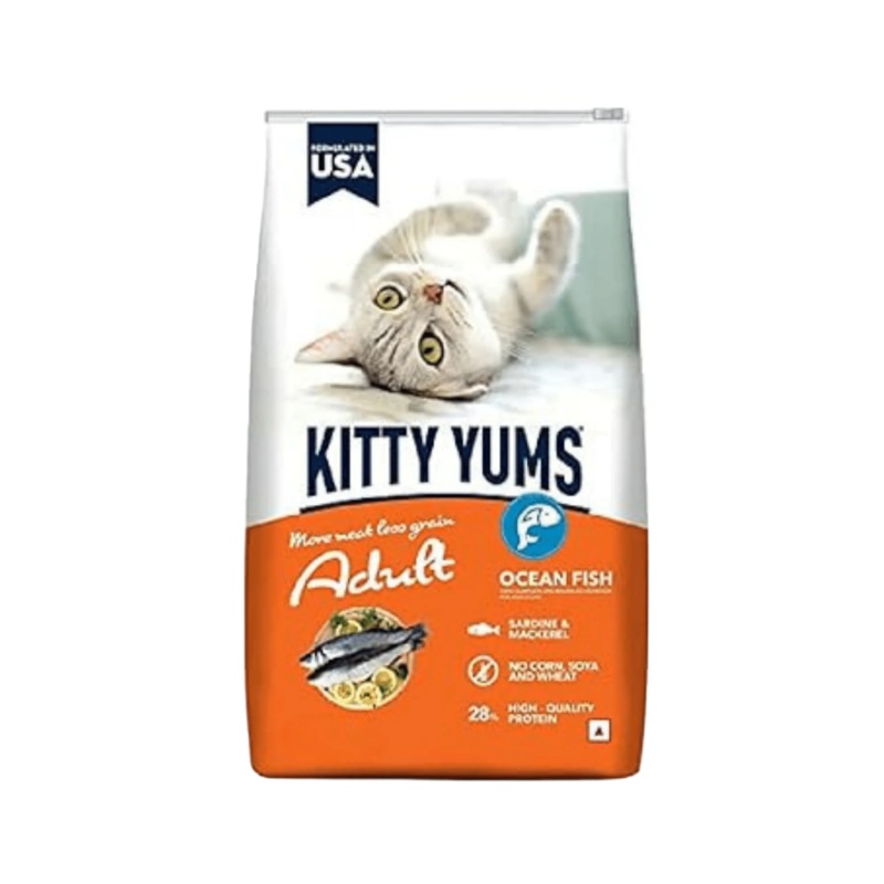 KITTY YUMS CAT ADULT DRY FOOD (L)