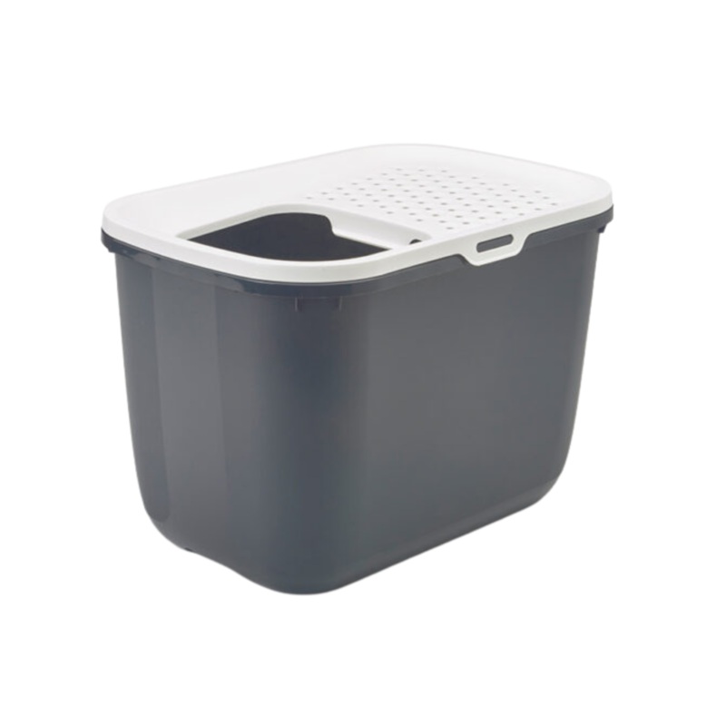 LITTER TRAY HOP-IN|WHITE-ANTHRACITE|WHITE-MOKKA|WHITE-GREEN|CHAMPAGNE PINK-TUSCAN RED