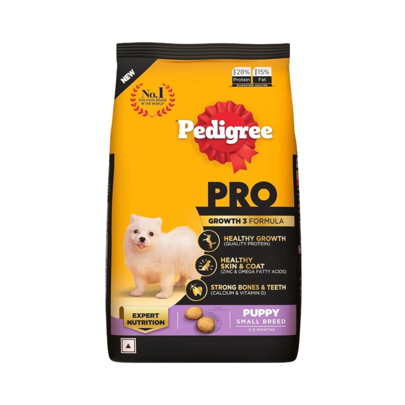 PEDIGREE PRO PUPPY SMALL DRY FOOD (S)