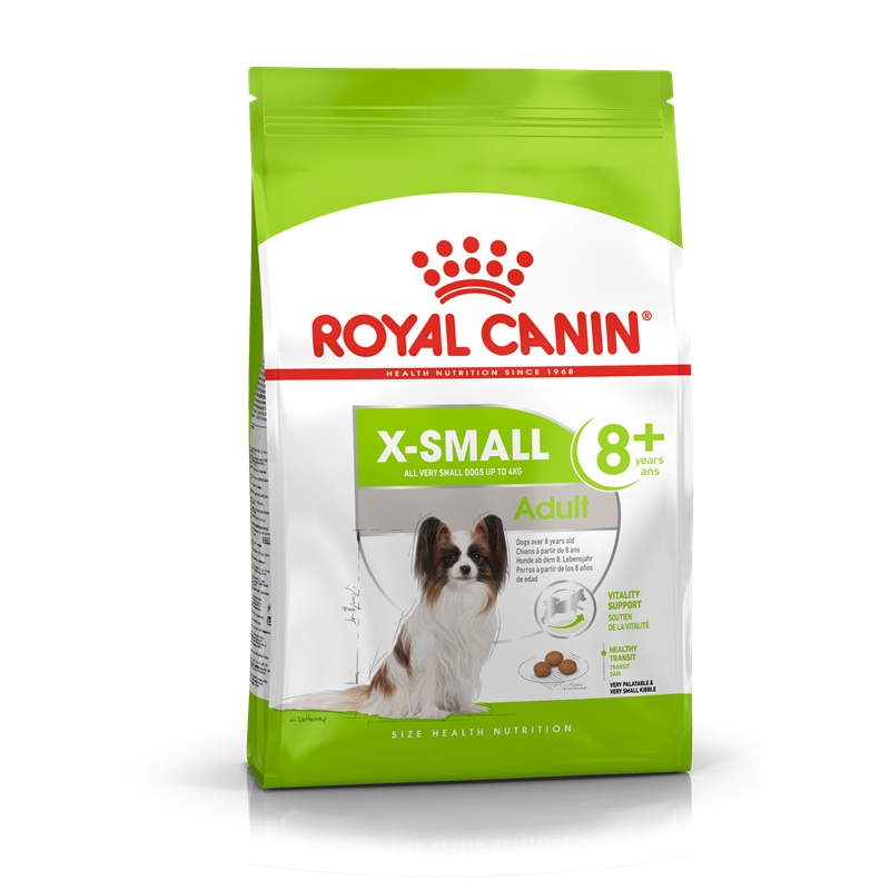 Royal Canin Dog X-Small Adult 8+  1.5kg