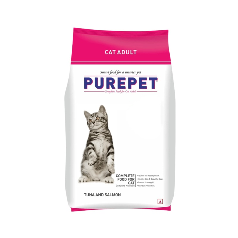 PUREPET TUNA & SALMON CAT DRY FOOD (L)