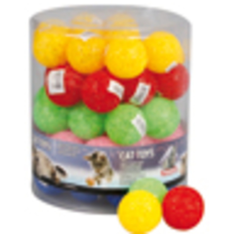 CAT TOY GLITTER BALL| 6cm