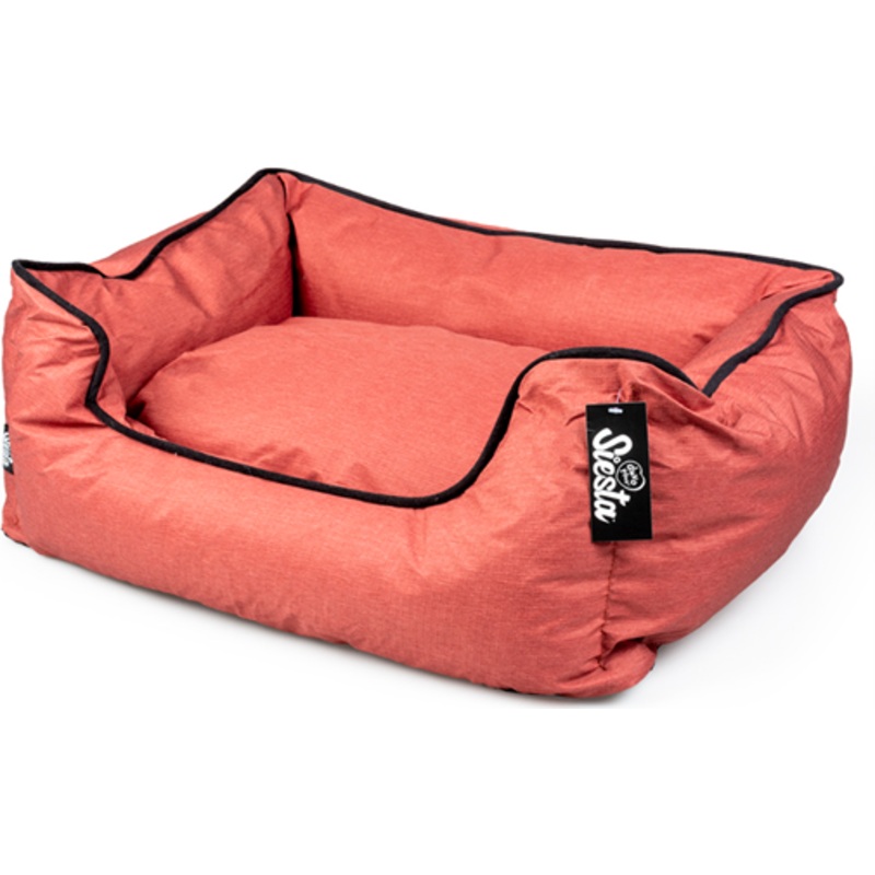 POLY BED SIESTA RHUBARBE RED