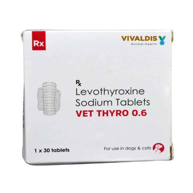 VET THYRO 0.6TAB 30TAB