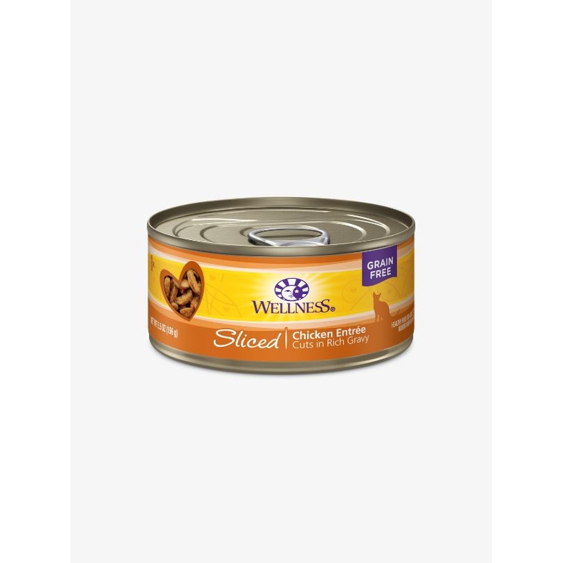 Wellness Complete Health Sliced Chicken Entree Canned Cat Food [Weight : 5.5 oz]