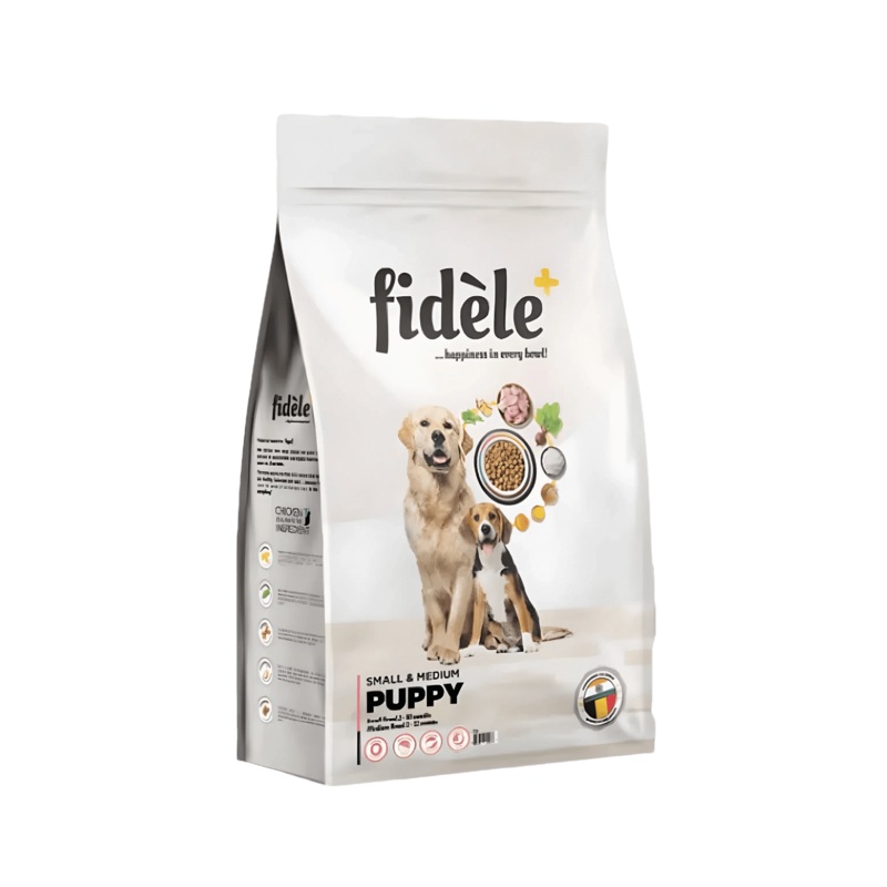 FIDELE PLUS PUPPY SMALL & MEDIUM DRY FOOD (S)