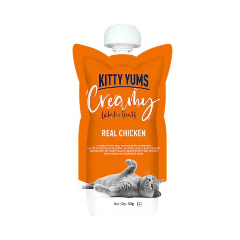 KITTY YUMS CREAMY LICKABLE CHIC TREATS