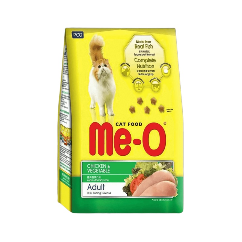 ME-O ADULT CHIC & VEG DRY FOOD (M)