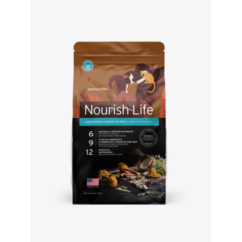 Nurture PRO Nourish Life Slow-cooked Dry Cat Food (Alaskan Salmon) (3 Sizes)