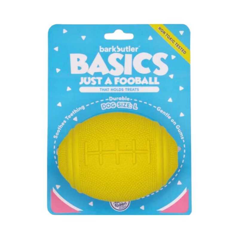 BARKBUTLER JUST A FOOBALL-SMALL TOY (Y)