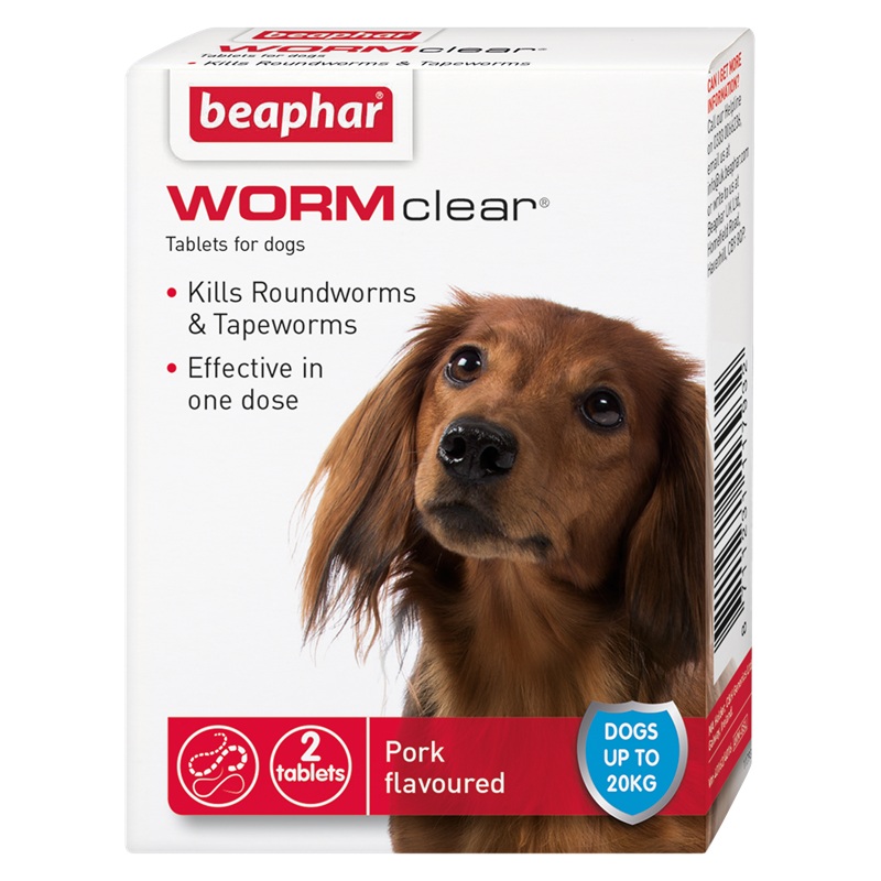 Beaphar WORMclear Tablets for Dogs