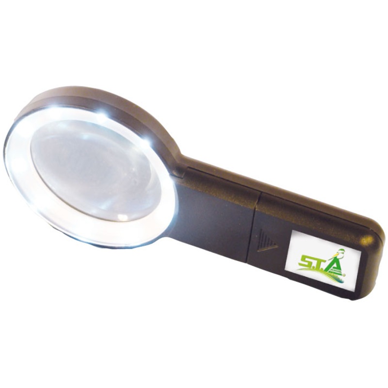 MAGNIFYING GLASS WITH LED LIGHT
