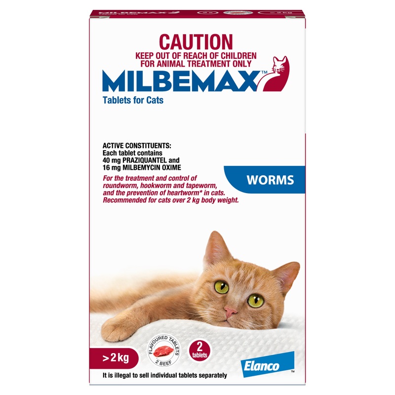Milbemax  – Large Cat 2-8kg