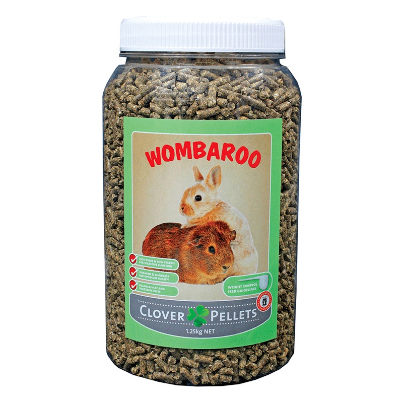 Wombaroo Clover Pellets 1.25kg