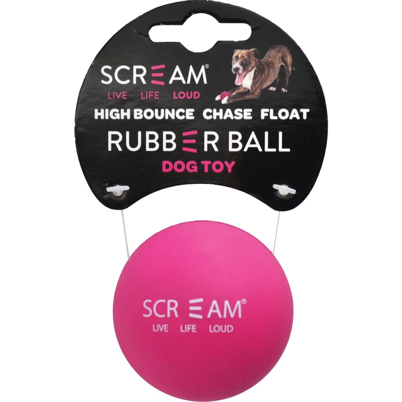 Scream Rubber Ball