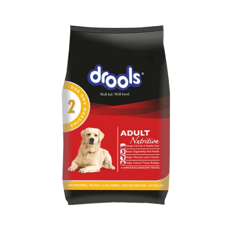 DROOLS ADULT CHIC & EGG DRY FOOD (XXL)