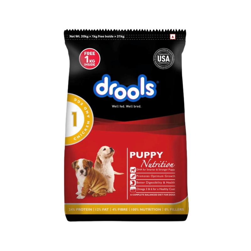 DROOLS PUPPY CHIC & EGG DRY FOOD (XXL)