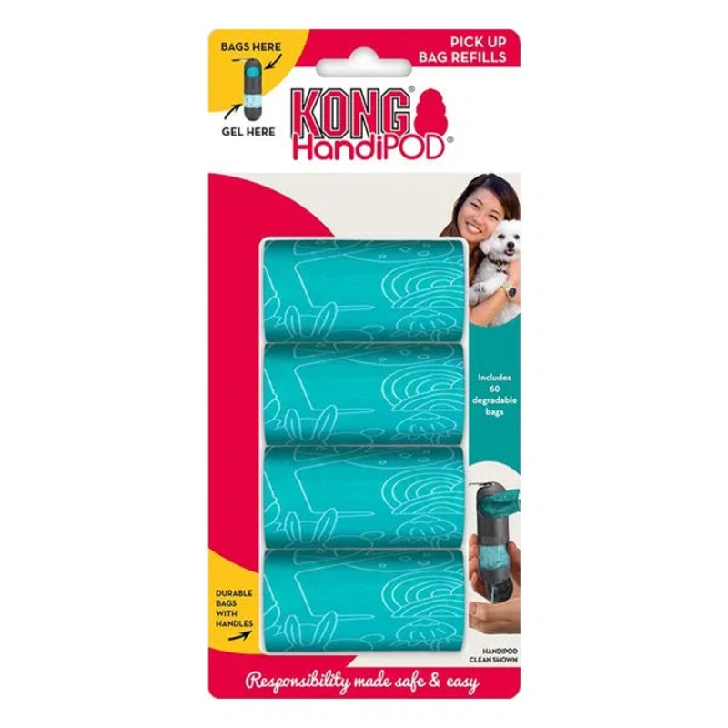 KONG Handipod Regular Pick Up Bag Refill Pack ^._.^