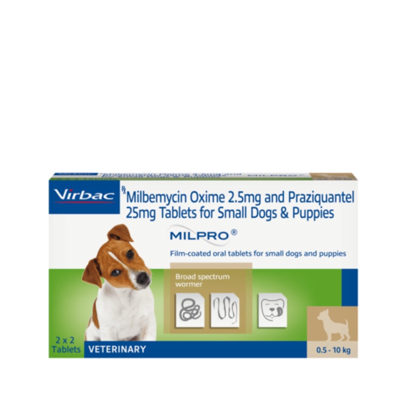 MILPRO TABLET SMALL DOG (0.5-10KG)