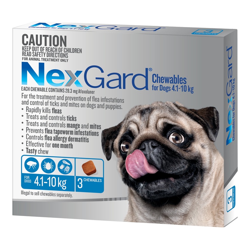 Nexgard Small Dog 4.1-10kg|3 Pack|6 Pack
