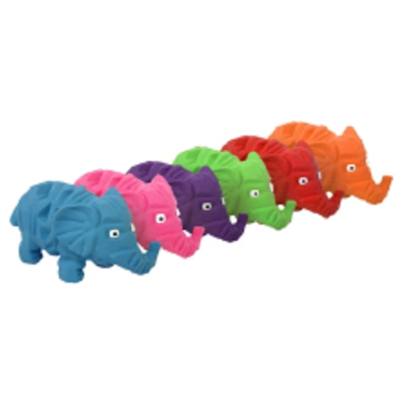 Origami Elephant Latex Toy 10cm