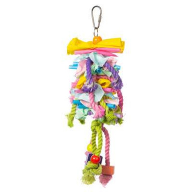 Prevue Pet Calypso Creations Short Stack Bird Toy – Multi Color