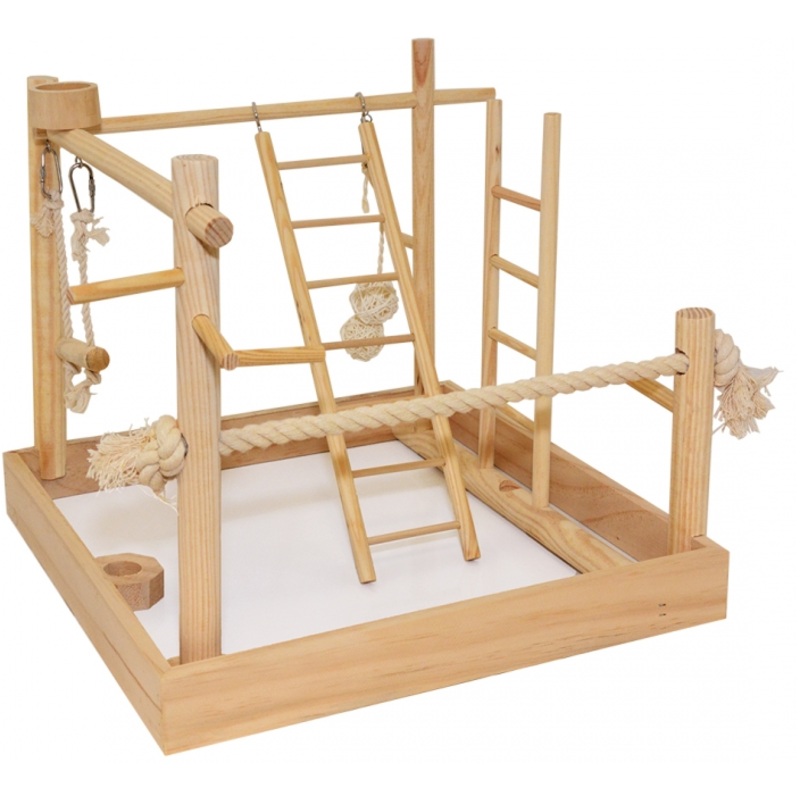 3 IN 1 BIRD PLAYGROUND|38x38x40.5cm