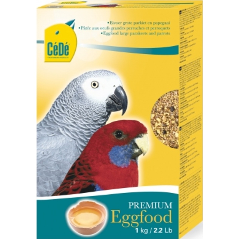 CEDE EGGFOOD PARAKEETS& PARROTS 1KG