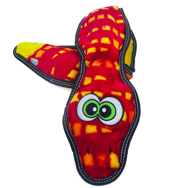 Toughseams Snake|3 Squeakers|6 Squeakers.