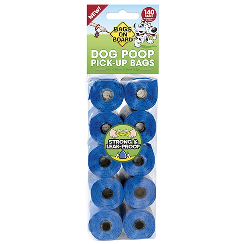 Bags on Board Blue Refill Rolls – 140