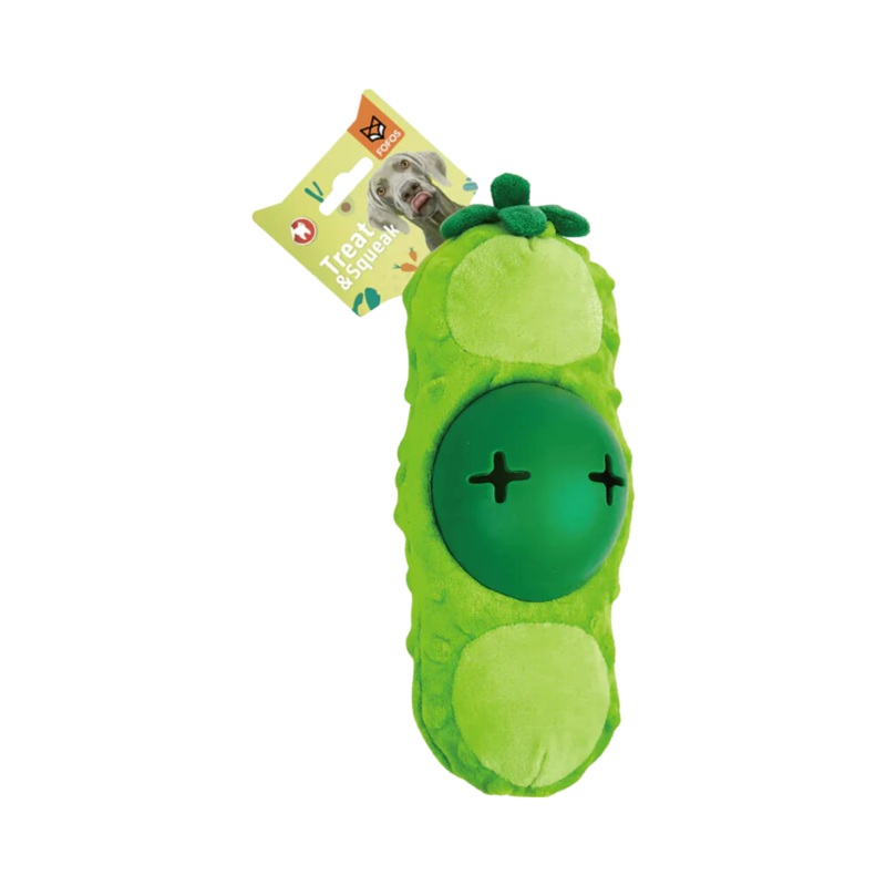 FOFOS CUTE TREAT TOY GREEN BEAN