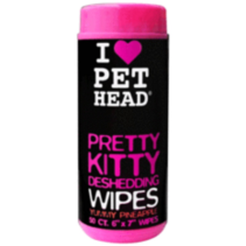 PRETTY KITTY DESHEDDING WIPES 50 pcs YUMMY PINAPPLE