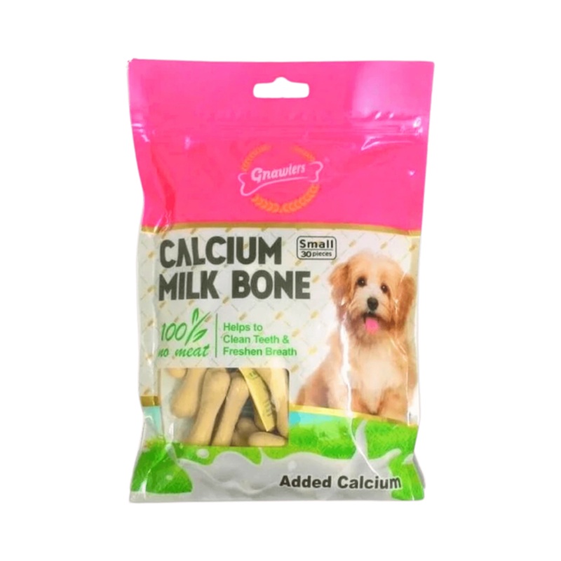 GNAWLERS SMALL CALCIUM MILK BONE (L)