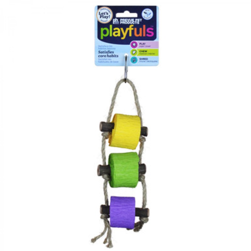 Prevue Pet Hangable Crepe Rollups Small Animal Toy