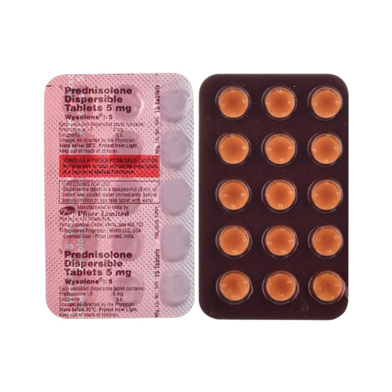 WYSOLONE DT 5MG TAB