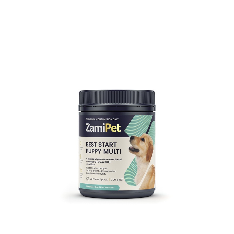ZamiPet Best Start Puppy Multi Chews 300g 100 Pack ^._.^