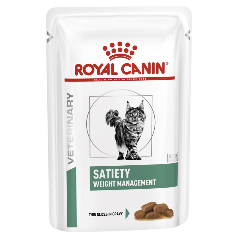 Royal Canin Veterinary Diet Cat Satiety Wet Food Pouch 85g