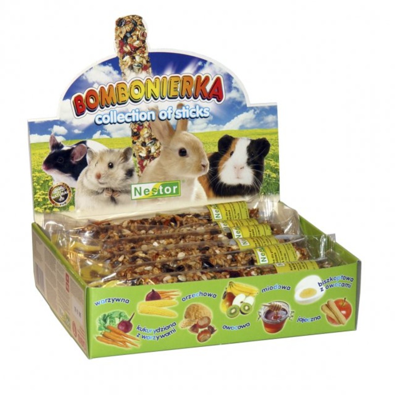 12x RODENT STICKS BOX MIX|690g