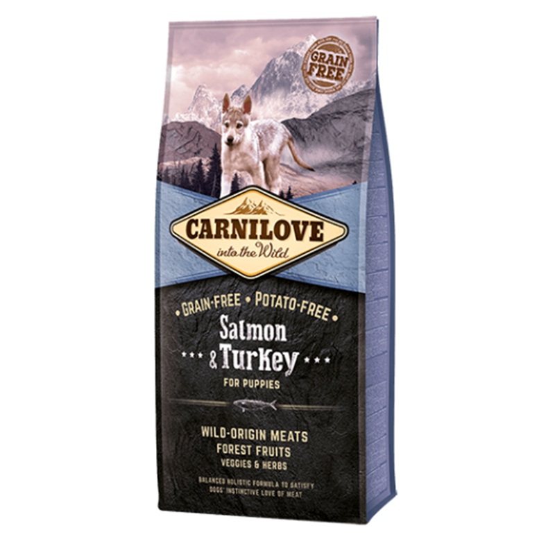 Carnilove Puppy Salmon Turkey 12kg