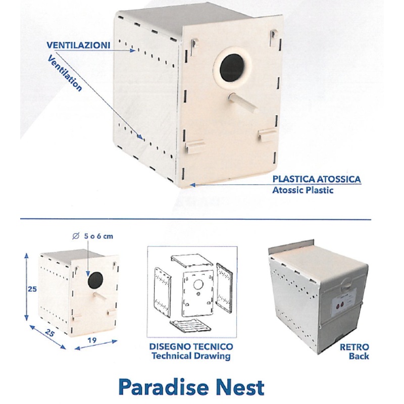 NIDO PARADISE|19.5x25xH27.5cm