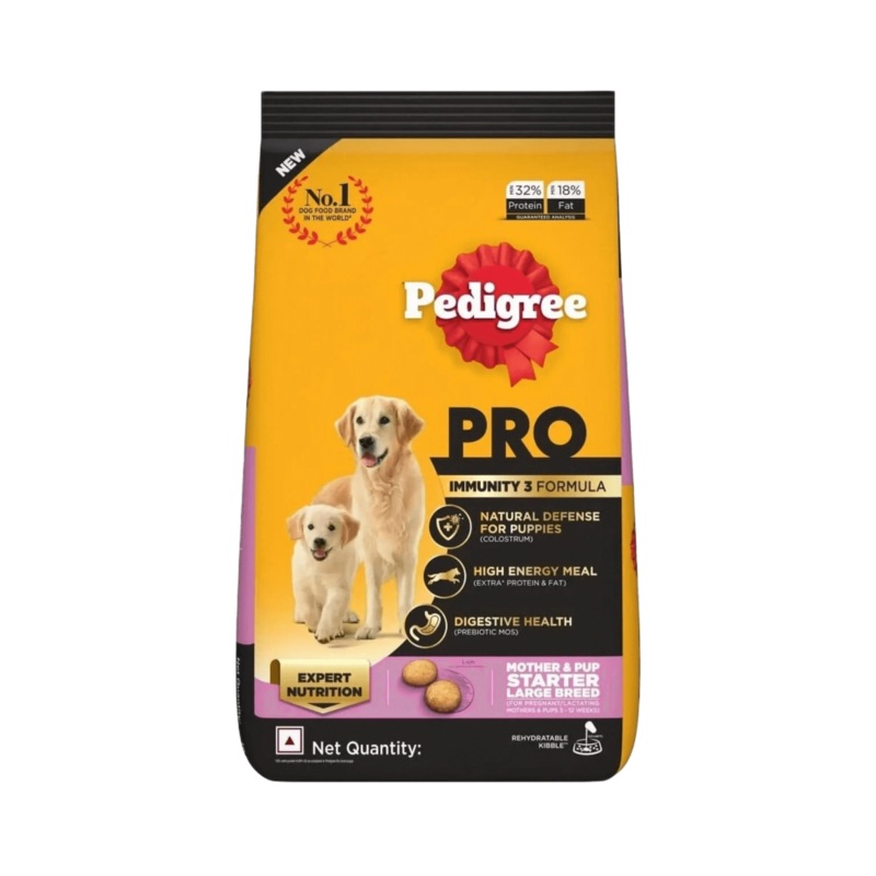 PEDIGREE PRO STARTER LARGE BREED DRY FOOD (L)