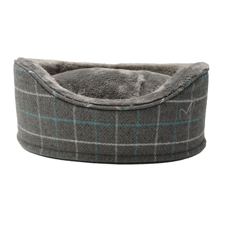 Premium Bed XLarge 80cm (32) Grey Check