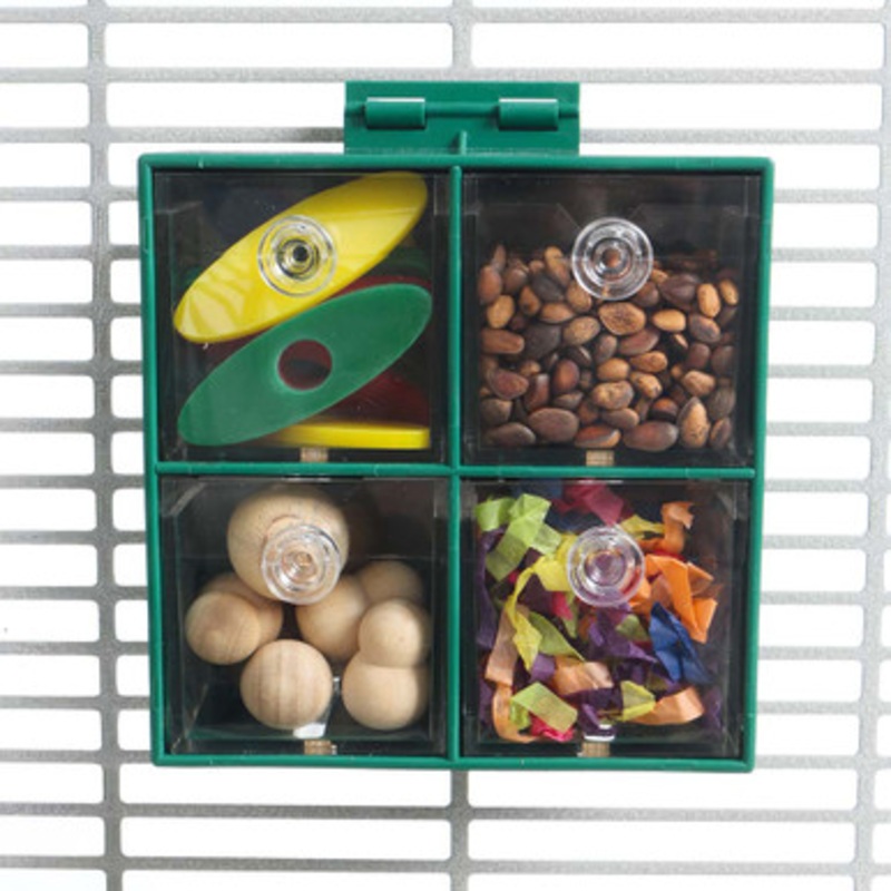 Creative Foraging Big Four Drawer Foraging Parrot Toy