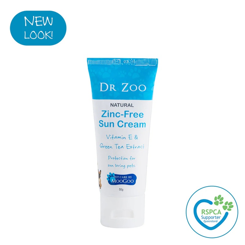 Dr Zoo Natural Zinc-Free Sun Cream 50g