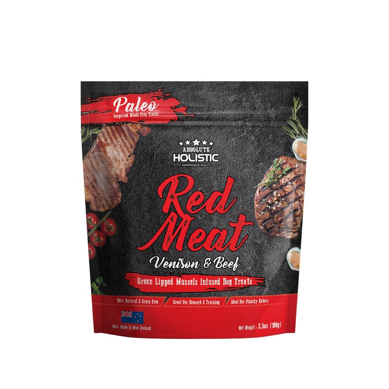 Absolute Holistic Treats Venison & Beef 200g
