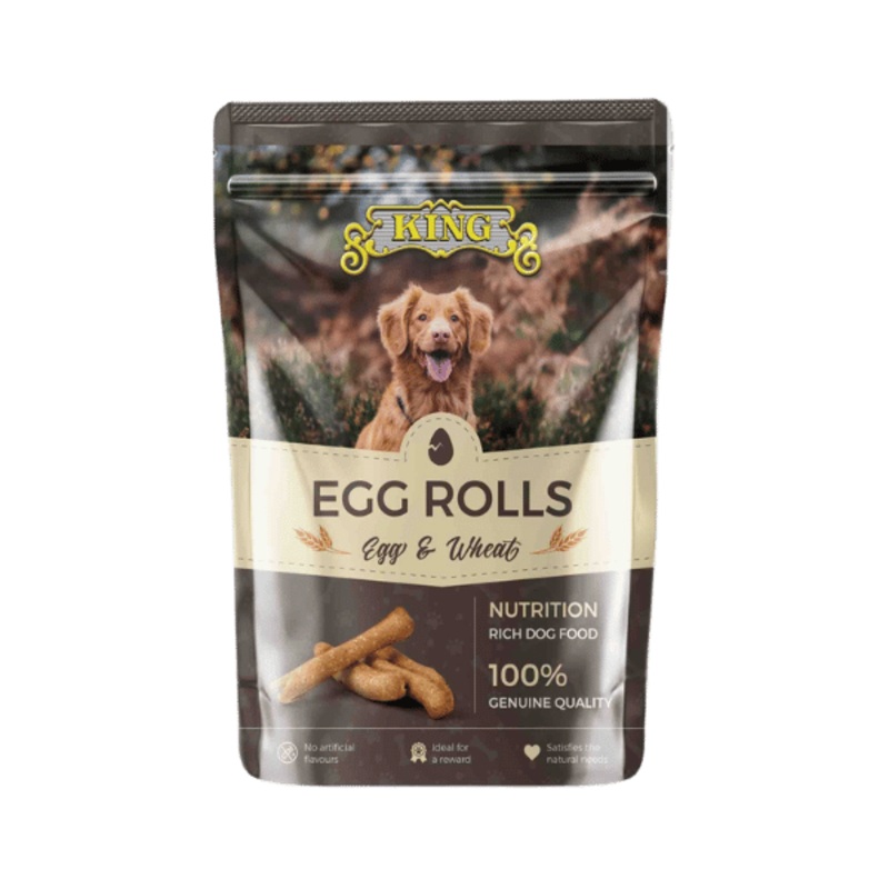 KING EGG ROLL DOG TREAT