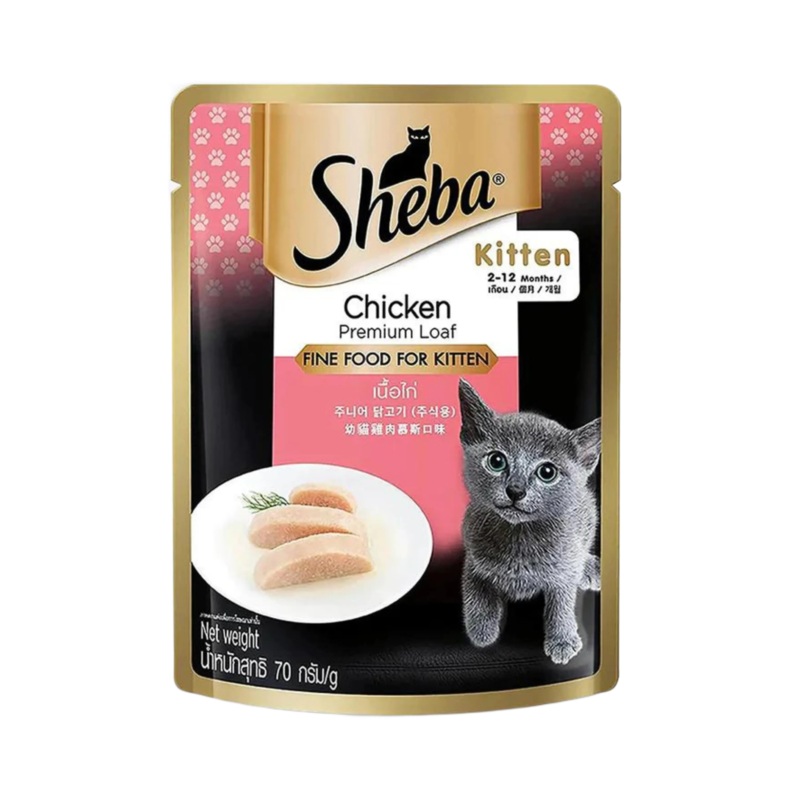 SHEBA KITTEN CHICKEN GRAVY